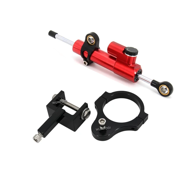 Motorcycle Accessories Steering Stabilize Damper Bracket For Tiger 900 GT PRO Tiger 900 GT PRO Rally Tiger 850 Red