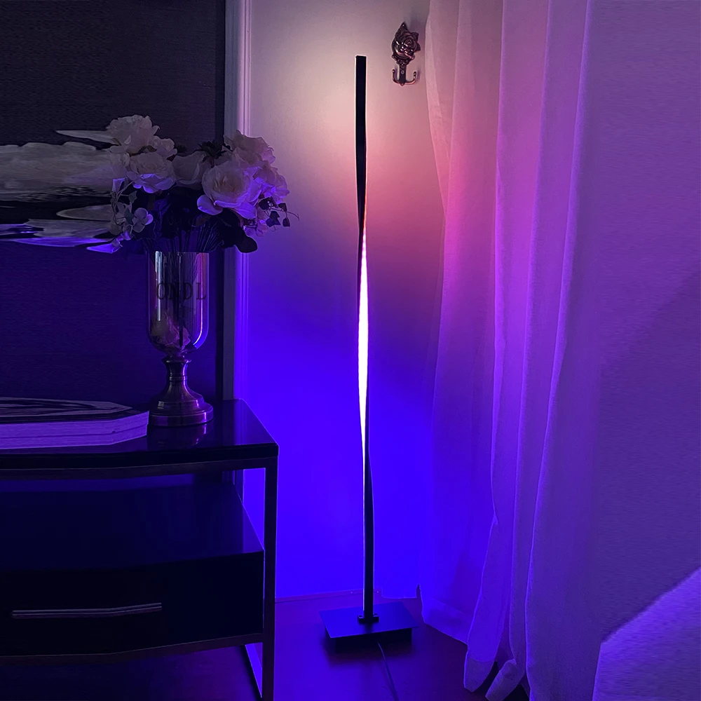 Современсветодиодный светодиодные Напольные светильники RGB декоративные