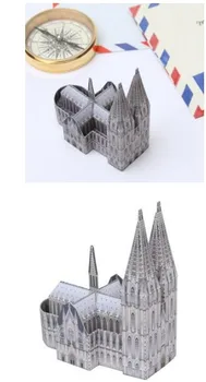 

Cologne Cathedral, Germany Miniature architectural model 3D paper model Parent-child DIY Kindergarten hand-folding