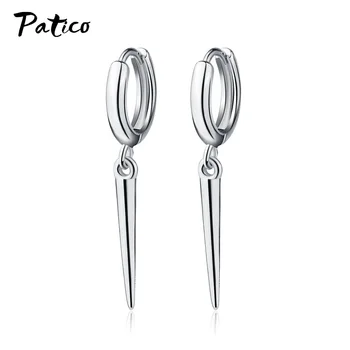 

Korean Trend Women 925 Sterling Silver Drop Earrings Tassel Long Chain Earrings Fashion Jewelry