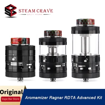 

Original Steam Crave Aromamizer Ragnar RDTA Advanced Kit with 18.0ml/ 25.0ml Tank Atomizer 510 Thread E-cig Vaporizer Tank
