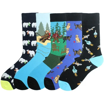 

Fashion Creative Flower Socks Cartoon Cotton Skate Cool Casual Socks Women Men Streetwear Funny Socks Kawaii Short Happy Socks