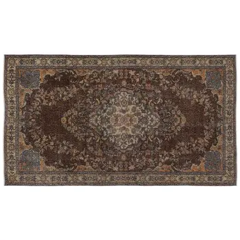 

Handmade Natural Vintage Turkish Area Rug 147x260 Cm-4'10''X8'6''