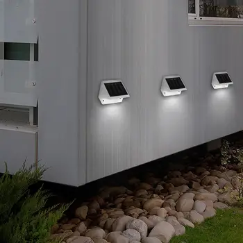 

4LED Solar Energy Fence Light Solar Energy Wall Lamp Stair Fence Outdoor Courtyard Decoration Low Power Consumption