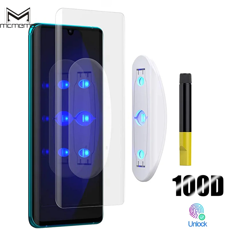 УФ закаленное стекло для Xiaomi Mi 10 Pro Note 99D полностью жидкий клей защита экрана Mi10 10Pro
