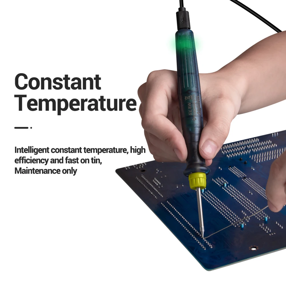 5 в 8 Вт с питанием от USB Электрический паяльник ручка ручная сварка пистолет быстрый нагрев набор инструментов уличные сварочные инструменты