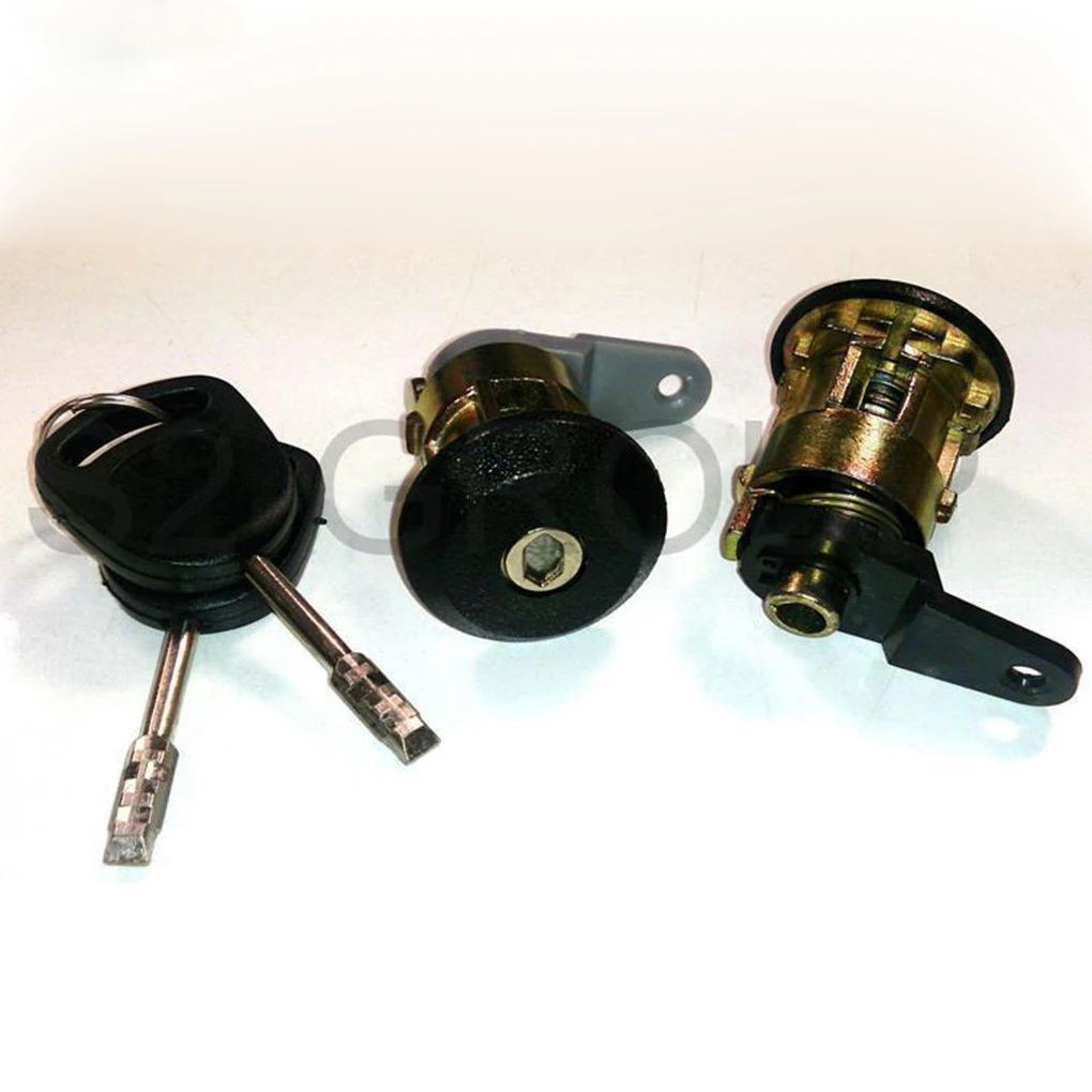 

1 Pair 96FGA22050CGPA 191564789897 Replcaement for Ford Fiesta 1995-2002 Door Lock Cylinder Key Set Car Door Lock