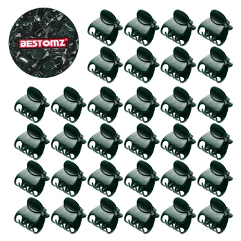 

BESTOMZ 100pcs Orchid Clips Plant Orchid Support Clips Garden Flower Vine Clips for Supporting Stems Vines Stalks
