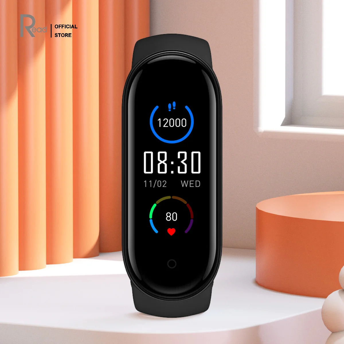 M5pro Smart Watch Fitness Traker Man Woman Band Waterproof Real-time Heart Rate Monitor M5 Smartband Sport Wrist Watch 1