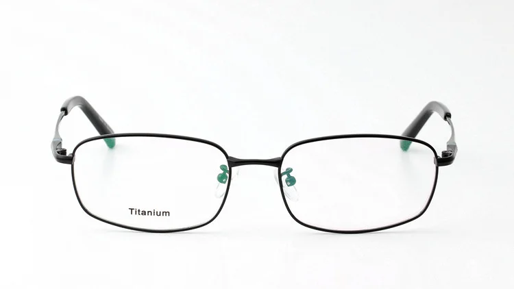 Titanium Glasses Frame Men Clear Lens Full Rim Square Eyeglasses Women Myopia Optical Prescription Spectacle Frames Gold Eyewear