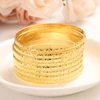Fashion Exquisite Gold Bangle Color Protection Multiple Styles For Women Girls Jewelry Gifts 3