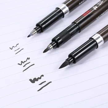 

Chinese Japanese Practise Calligraphy Pens School Writing Art Script Painting Tool Brush Set Office Sign Pen