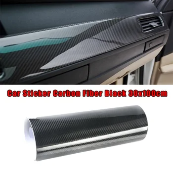 

1 pc Car Sticker Decals Parts Car Accessories 5D Carbon Fiber Style New