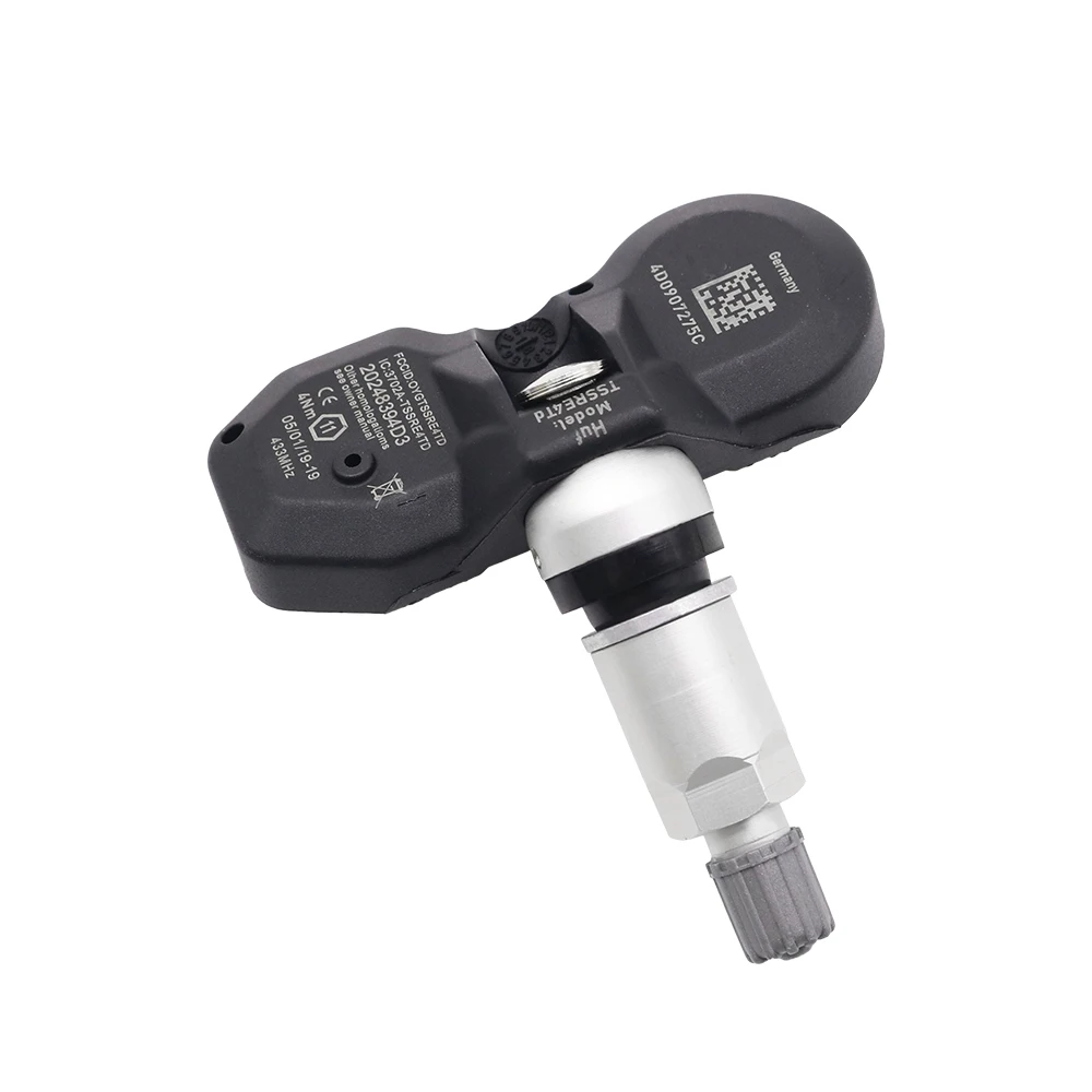 Для 2002-2009 Audi A8(4E) 433 МГц TPMS RDKS датчик давления в шинах датчик давления для шин 4D0907275C