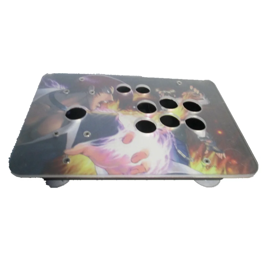 Cdragon Arcade Joystick Acrylic Panel Replacement Case DIY Clear Black