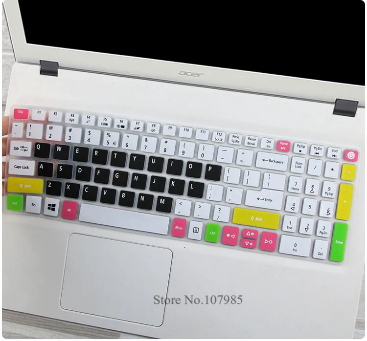 15 дюймовый силиконовый чехол для клавиатуры Acer Aspire e15 e E5 573g 532 522 V3 574 F5 572 TMP257 573