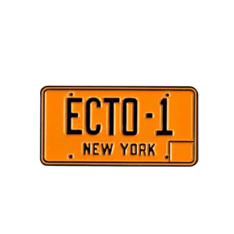 Ghostbusters эксклюзивный Ecto 1 штырь номерного знака|Броши| |
