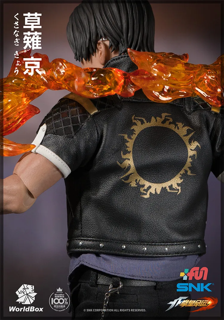 World Box The King of fightors KOF 1/6 KF007 Кио Кусанаги KF008 богард 12 дюймов Коллекционная фигурка