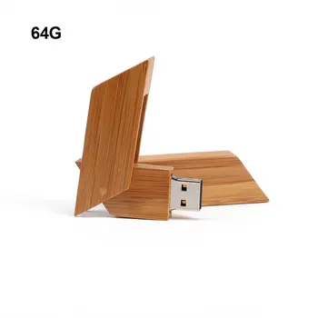 

Creative Wooden Flash Drive USBPen Drive Portable Rotary U-disk External Memory Stick for Laptops PC Notebook