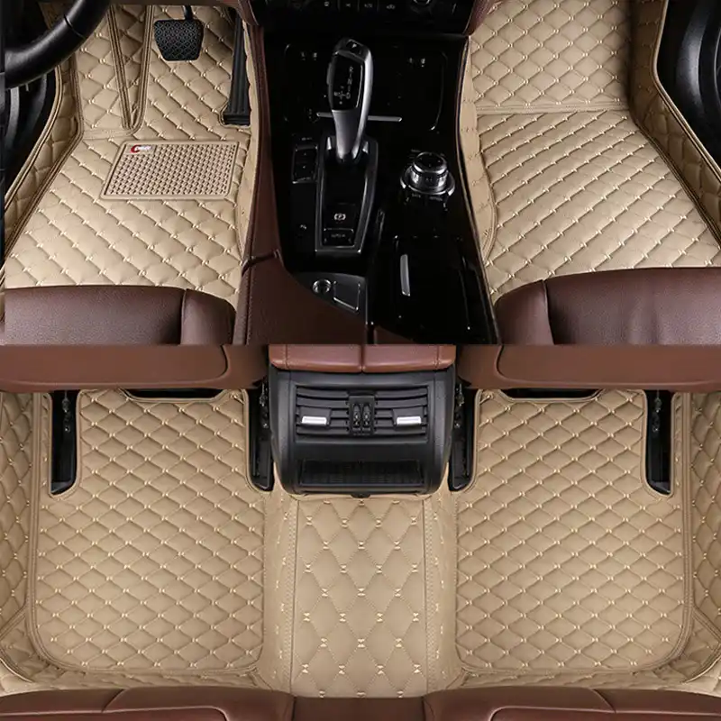 Car Floor Mats Car Carpet Floor Liner Artificial Custom Leather For