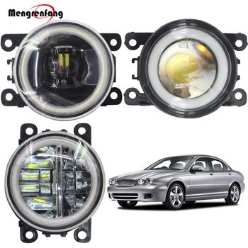 

2 Pieces Car H11 Fog Light LED Halo Ring Angel Eye DRL Daytime Running Light 12V For Jaguar X-Type (CF1) Saloon 2001-2009