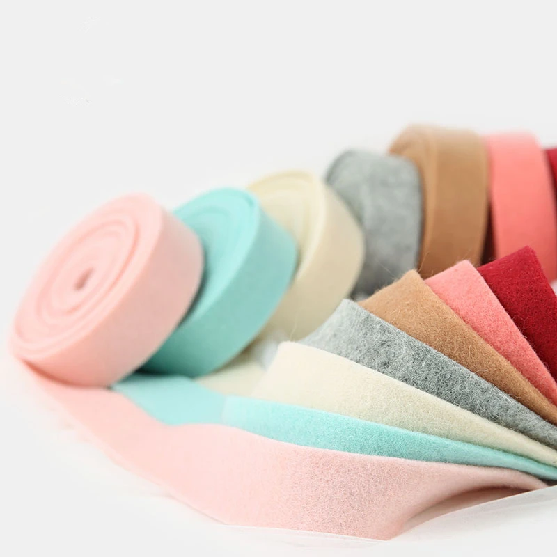 5 метров 3/4/5 см шерстяной войлочный тесьма пояс для рождественской елки подарок