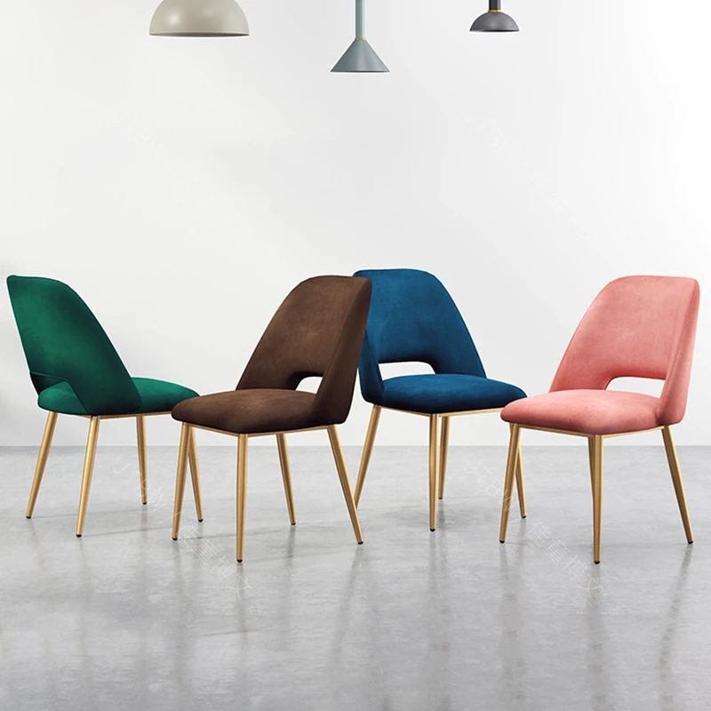 

Fashion Bar Chairs Scandinavian Leisure Lightweight Backrest Ins Modern Simple Restaurant Cafe Customized Living Room Chair
