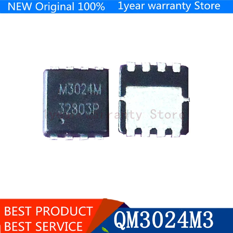 {Новый оригинальный} 5 шт. QM3024M3 QM3024M M3024M 3 мм * полевой МОП-транзистор | Электроника