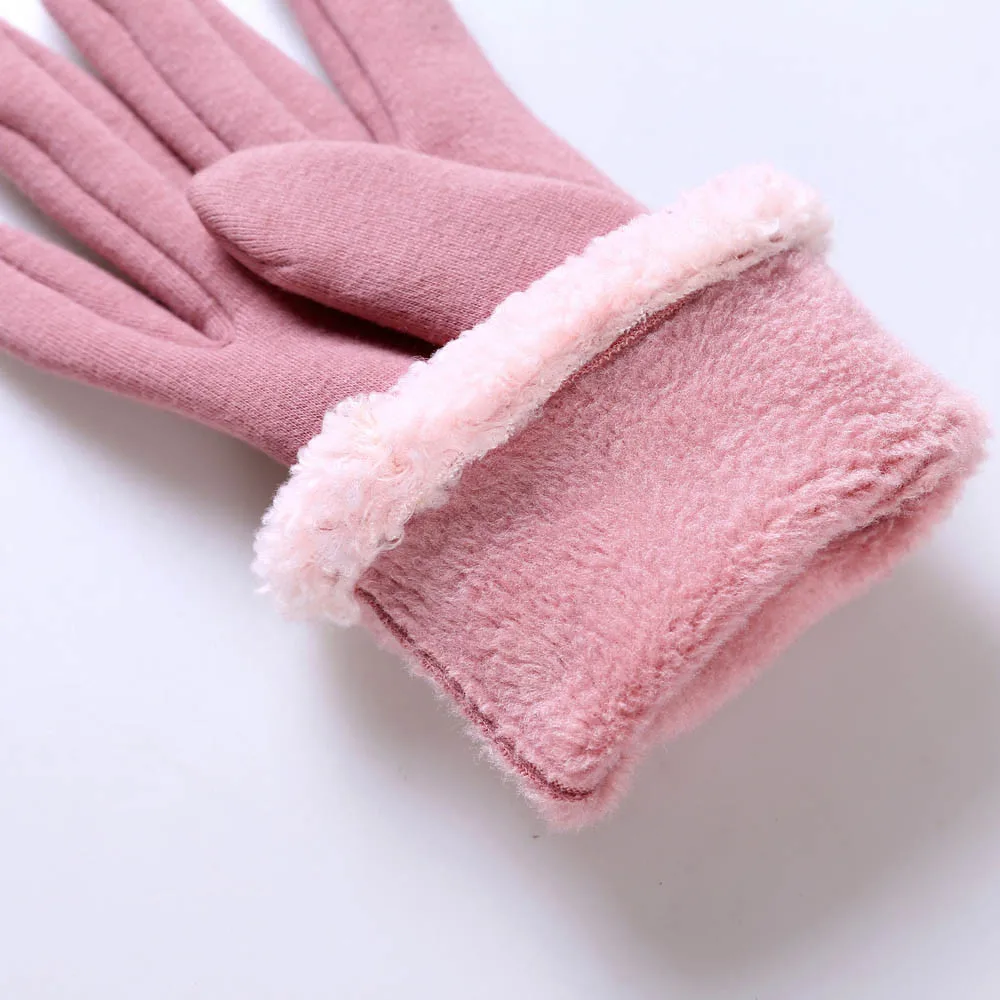 Женские зимние теплые перчатки полный палец перчатки Мода езда на велосипеде для активного отдыха, спортивная теплая ветрозащитная Элегантные Перчатки guantes luva Новинка