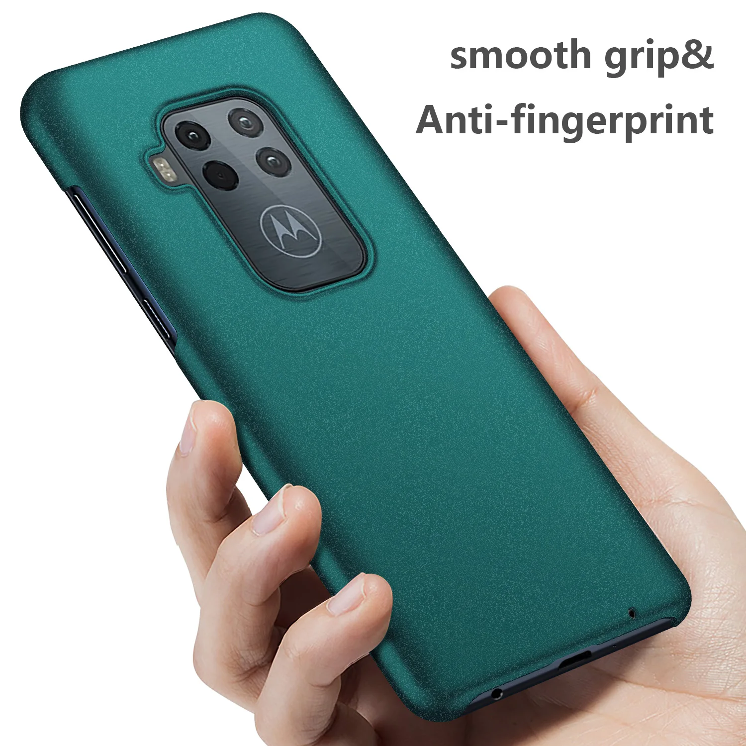 Чехол для Motorola Moto One Zoom Высококачественный жесткий Тонкий матовый защитный чехол