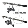 Sougayilang 1.8-3.3m Carbon Fiber Spinning Fishing Rod and 13+1BB Fishing Reel Combo Telescopic Fishing Pole Spinning Reel Kit ► Photo 3/6