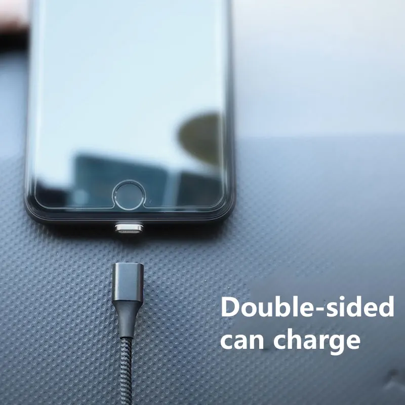 Кабель usb type-c Магнитный светодиодный свет 2M 3A type C кабели для зарядного устройства usb для Xiaomi Mi9 Mi8 Huawai Glory samsung OPPO VIVO оборудование