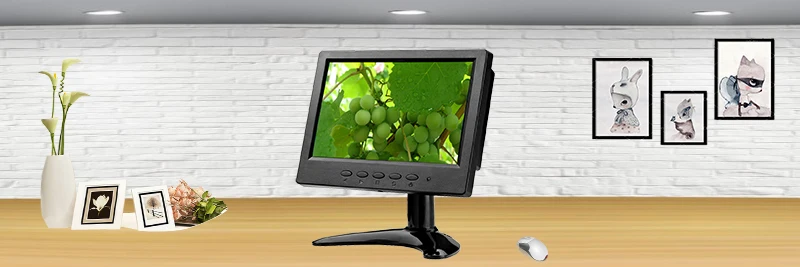 resistive desktop monitor pc com av bnc vga hdmi usb entrada