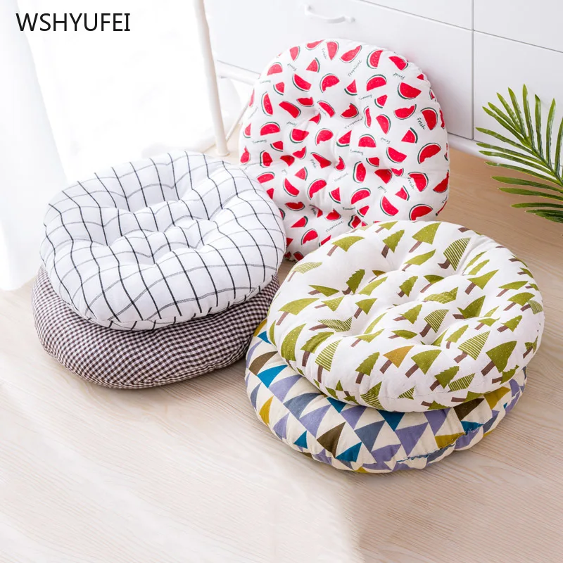 

Round cushion computer seat cushion office student stool dining table chair summer breathable home balcony bay window cushion