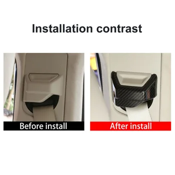 

2pcs Seat Belt Cover Car Auto Safety For Benz G W463 G350 400 G55 G63 19-20 ABS