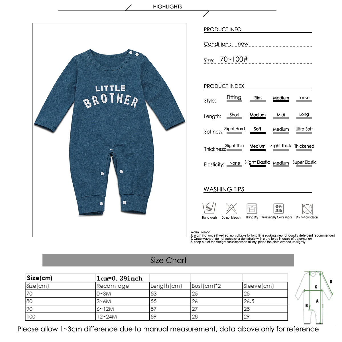 Puseky Boy Jumpsuits 0-24M Fashion Newborn Infant Baby Boys Romper Jumpsuit Outfits Clothes
