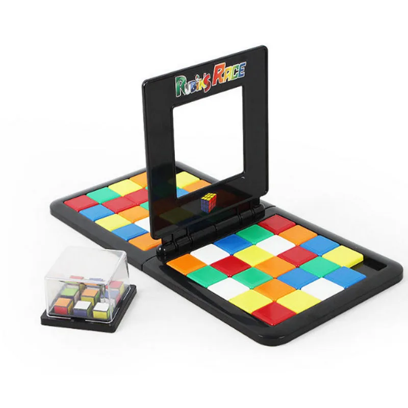 Популярная Головоломка Куб 3D головоломка гоночная доска с кубиками игра волшебный блок игра игра мозги дети взрослые обучающая игрушка волшебные кубики