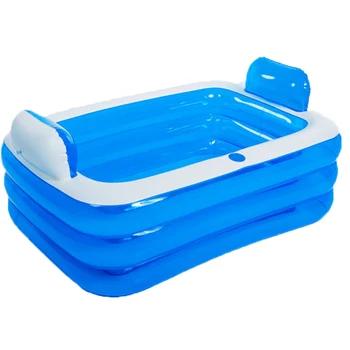 

Family Bathtub Adult Bathtub Couple Inflatable Bathtub Thickened Folding Bathtub Children's Bathtub