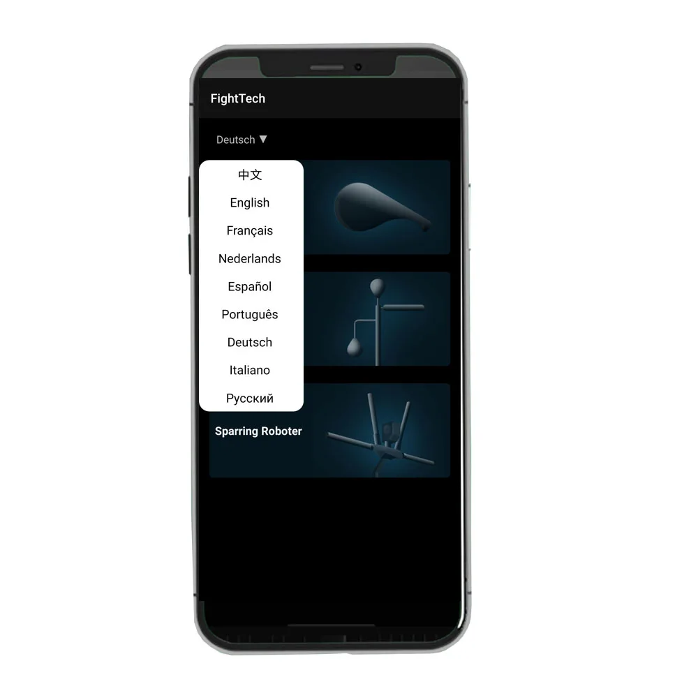 [queling] smart force tracker punching bag power meter speed test
