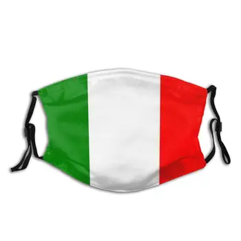 

Italy Italian Flag Mask Anti Dust Pollution Mask,Washable PM2.5 Face Mask With Adjustable Straps Mask
