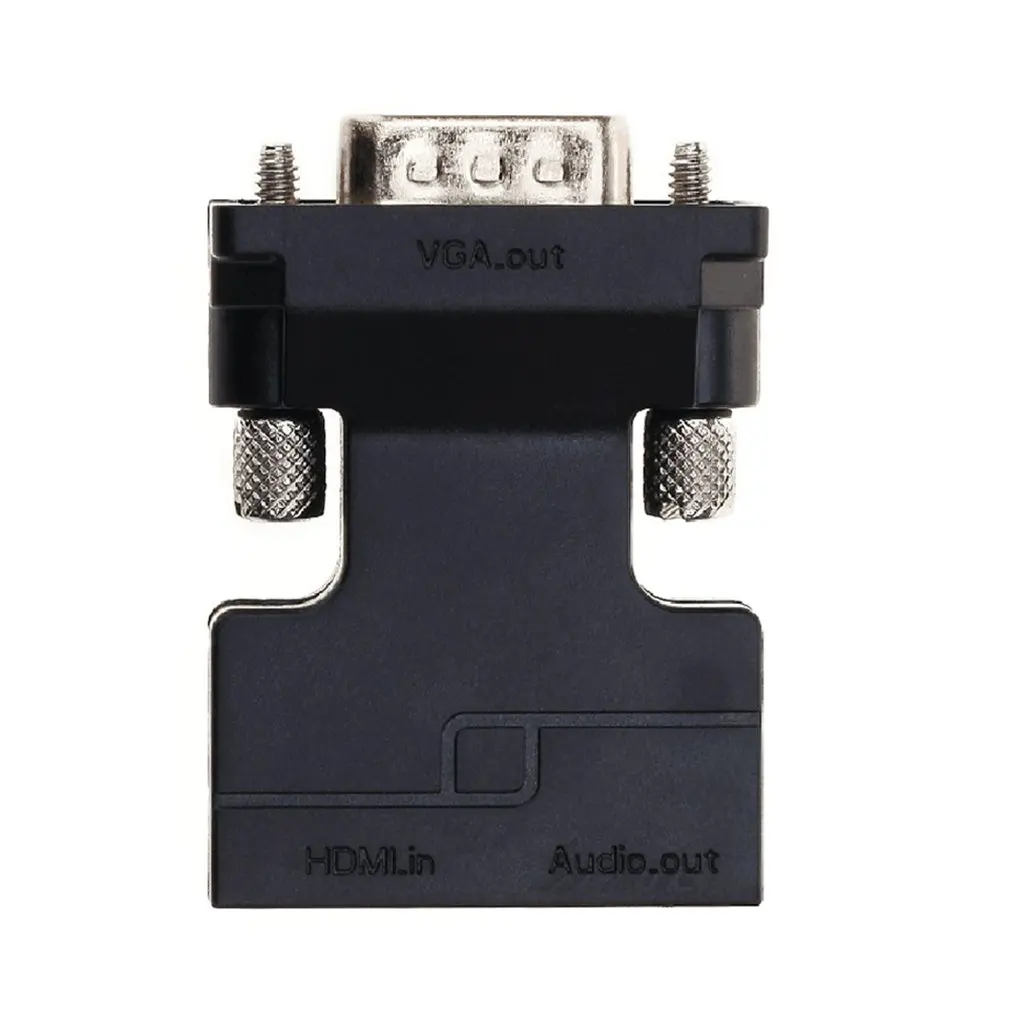 HDMI Женский к VGA Мужской конвертер с аудио адаптером поддержка 1080P выход сигнала для мультимедиа