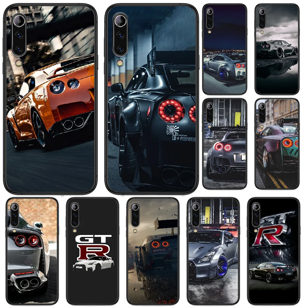 Спортивный автомобильный крутой чехол GTR для телефона Xiaomi Mi 6 8 A1 Note3 A2 9 CC9 9T A3 MIX 2 2S 3