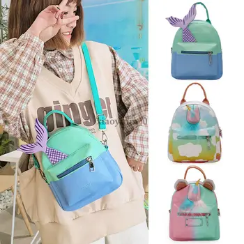 

Fashion Women Mini Bags Backpack School Shoulder Bag Rucksack Leather Travel Bag
