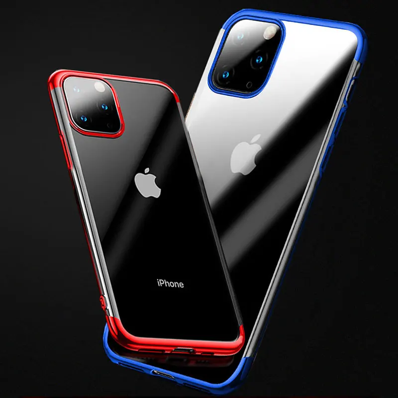 Phone Case for iphone 12 Mini Pro Max Case Bumper Shockproof Plating Clear Cover For Apple iphone 12 Pro iphone12 Mini Max Case