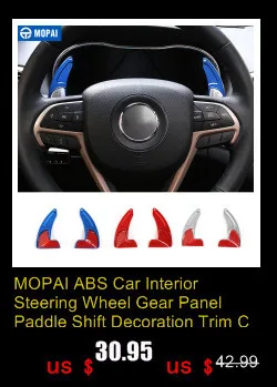 MOPAI ABS Автомобильная внутренняя центральная консоль навигатор gps декоративная рамка наклейки для Jeep Grand Cherokee Up Автомобильный Стайлинг