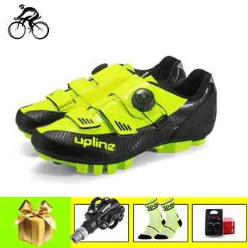 

Cycling Sneakers Men Mountain Bike Shoes Breathable Self-locking Sapatilha Ciclismo Mtb Spinning Riding Outdoor Bicycle Shoes