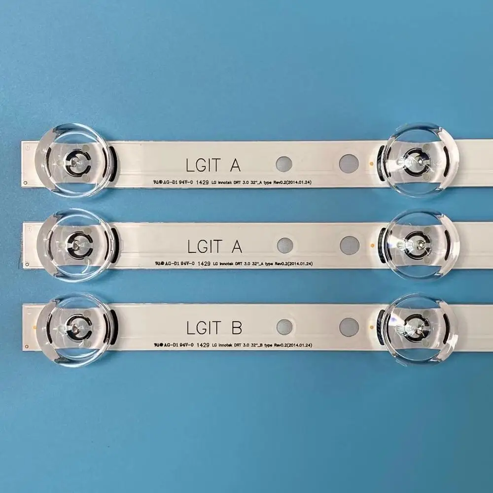 Новинка 3 шт.(2* A 1* B) светодиодный фонарь для LGIT A B LG innotek DRT 3,0 3" A B WOREE tv 32MB25V 6916l-1974A 1975A 2223A