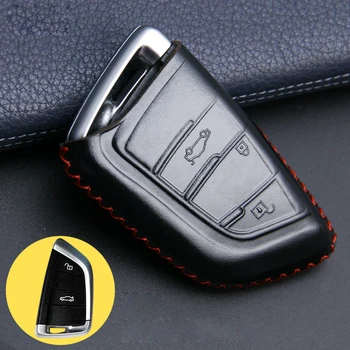 

Key Case for BMW Series 1 Cheap Leather for BMW X1 F48 X5 X6 F15 Series 5 2 218i Key Cover for BMW 1 Series Accessories Key Case