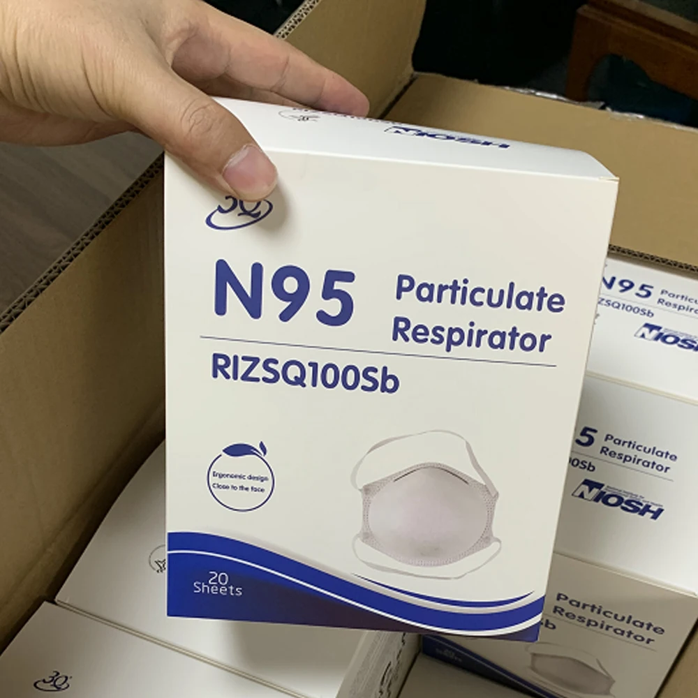 

20pcs N95 Particulate Respirator Mask n95 Mouth Face Mask Anti Virus (Certificate approved)