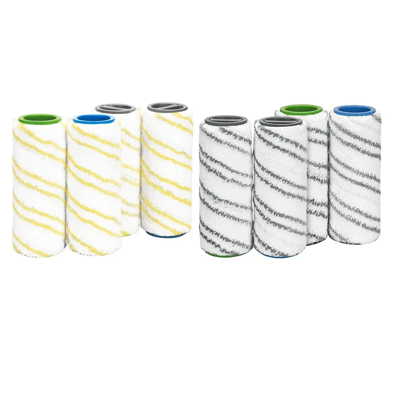 4 Pieces Set of Rollers for Karcher FC5 FC7 FC3 FC3D Electric Floor